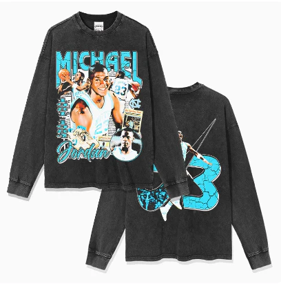 Michael Jordan Sweatshirt NBA 2024 - Image 2