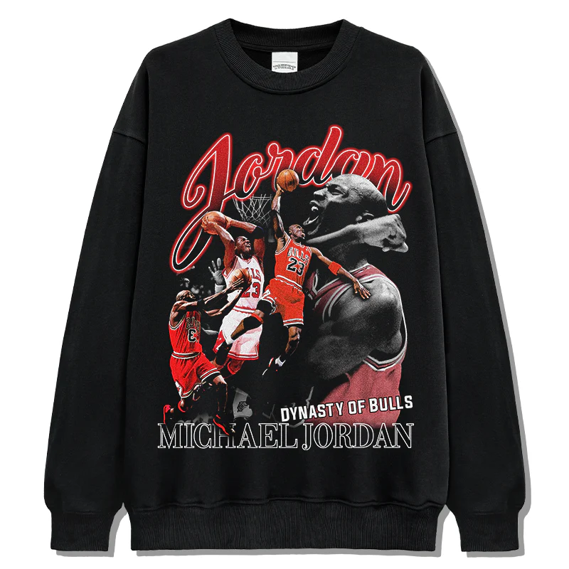 Michael Jordan Sweatshirt NBA 2024 - Image 2