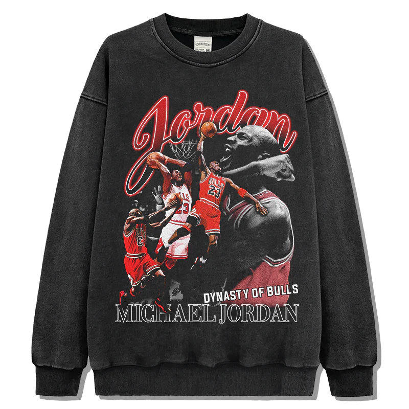 Michael Jordan Sweatshirt NBA 2024 - Image 3