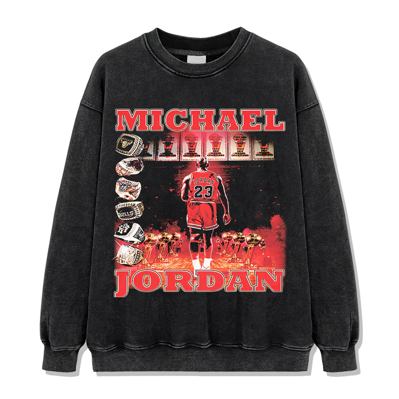 Michael Jordan Sweatshirt NBA - Image 2