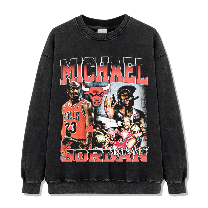 Michael Jordan Sweatshirt NBA - Image 2