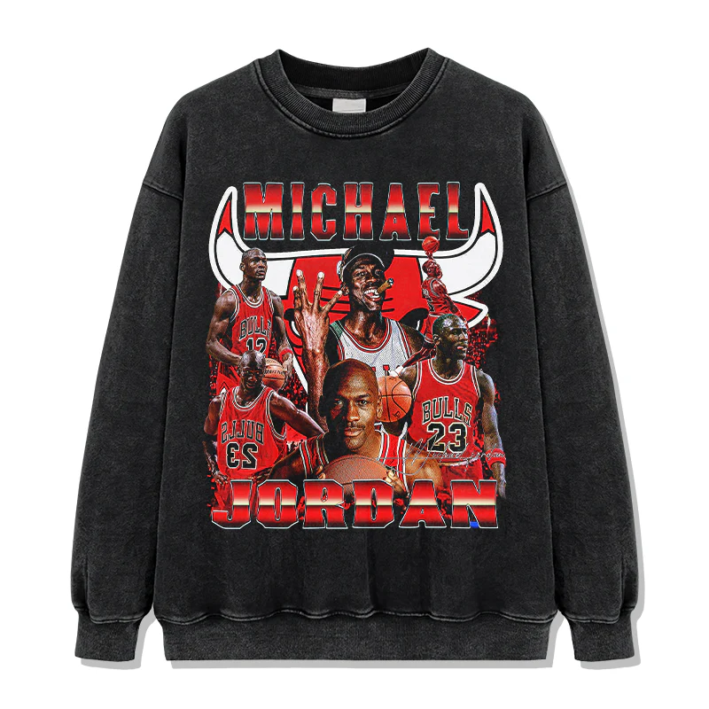 Michael Jordan Sweatshirt NBA - Image 2