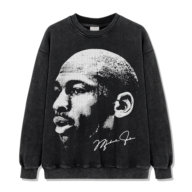 Michael Jordan SIGNATURE Sweatshirt NBA - Image 2