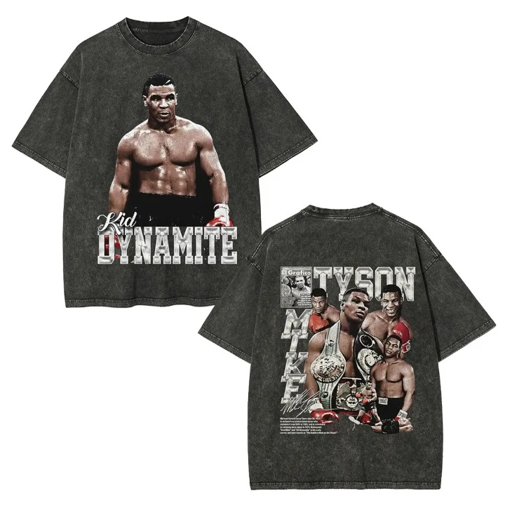 Mike Tyson Back Design TEE