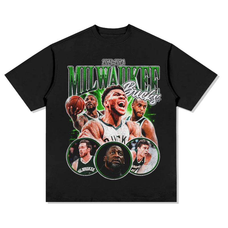 Milwaukee Bucks TEE NBA 2024 - Image 3