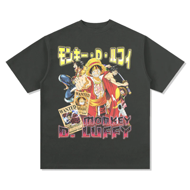 Monkey D Luffy One Piece 'Anime" TEE - Image 3