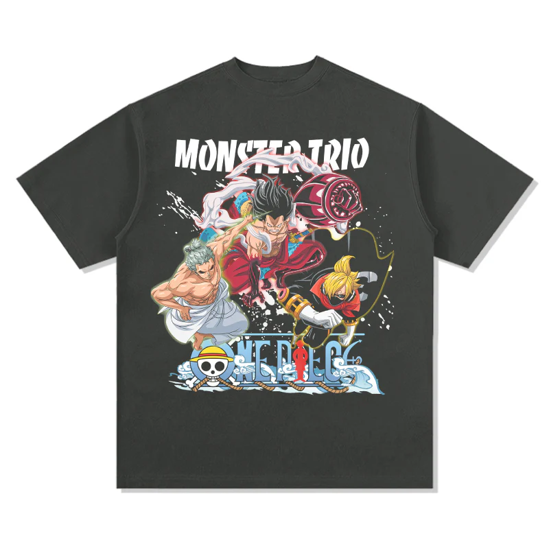 Monster Trio One Piece "Anime" TEE - Image 2