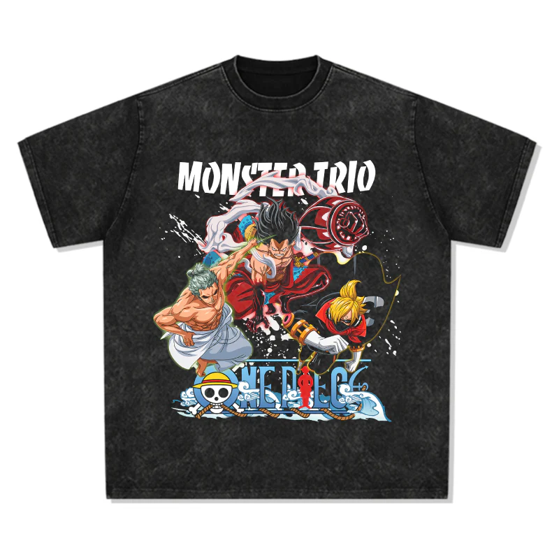 Monster Trio One Piece "Anime" TEE - Image 3