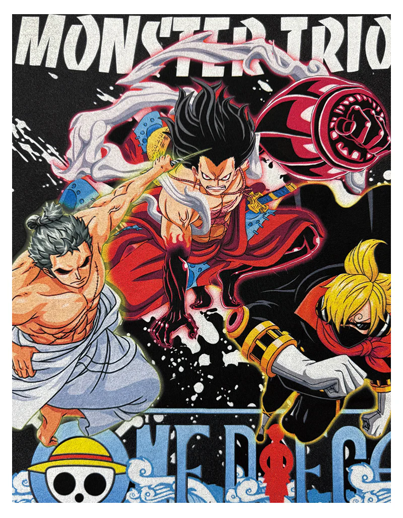 Monster Trio One Piece "Anime" TEE - Image 4