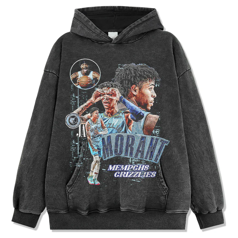 Morant Memphis Grizzlies HOODIE NBA - Image 2