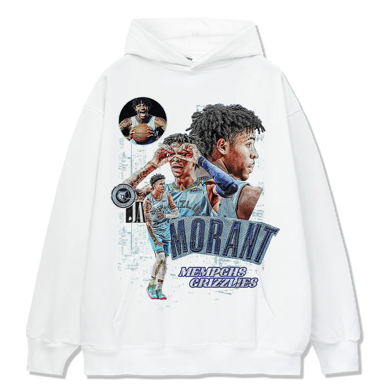 Morant Memphis Grizzlies HOODIE NBA - Image 3