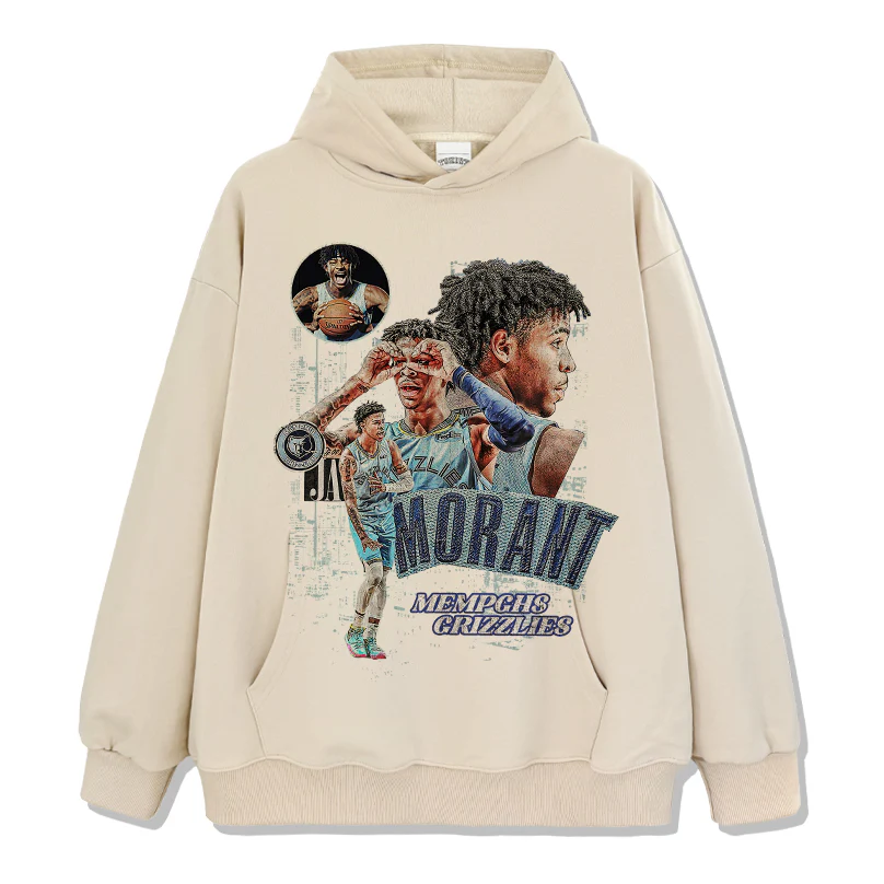 Morant Memphis Grizzlies HOODIE NBA - Image 4