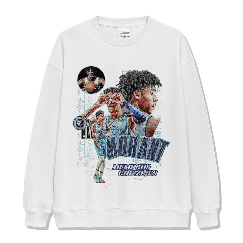 Morant Memphis Grizzlies Sweatshirt NBA - Image 2