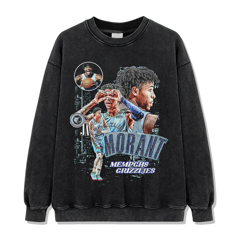 Morant Memphis Grizzlies Sweatshirt NBA - Image 3