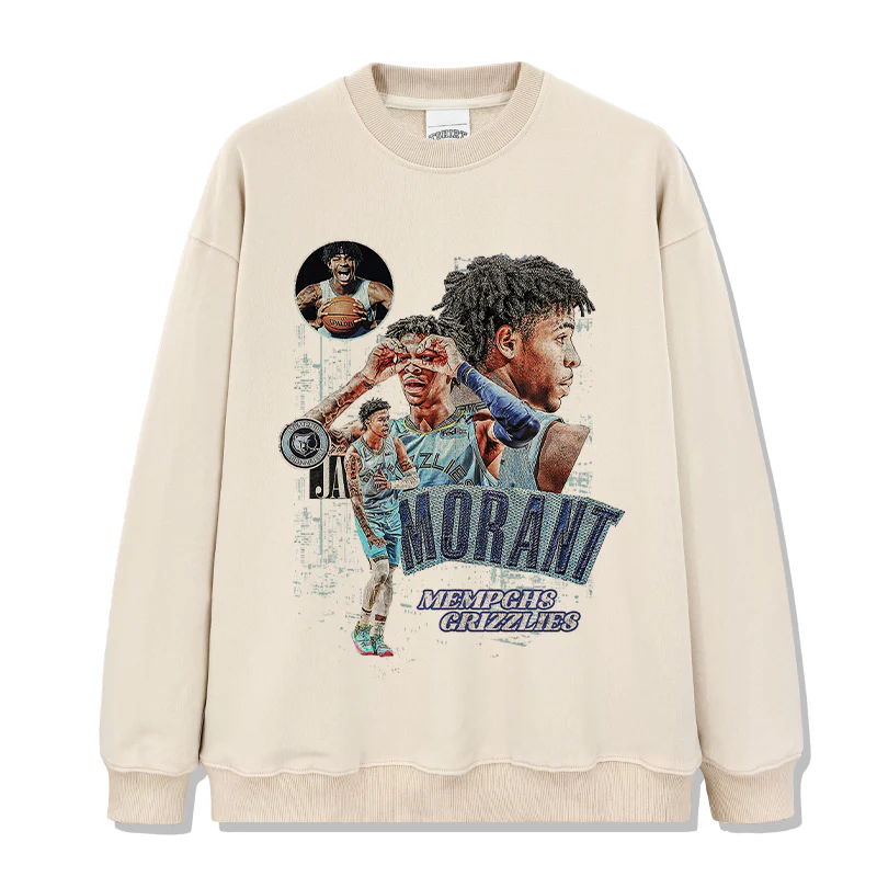 Morant Memphis Grizzlies Sweatshirt NBA - Image 4