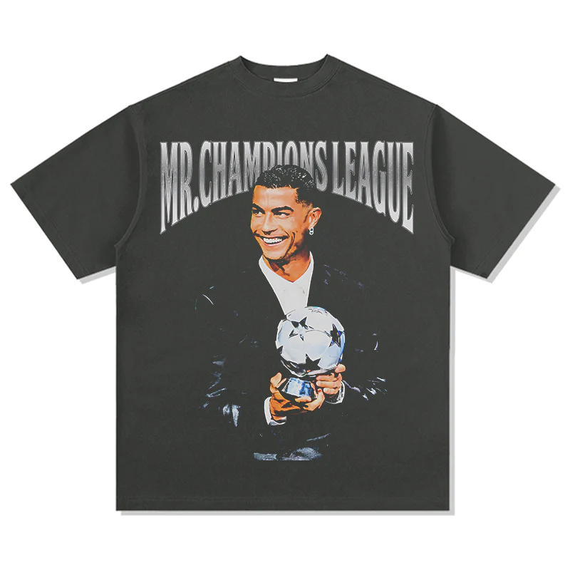 Mr. Champions League By Cristiano Ronaldo Tee - Image 2