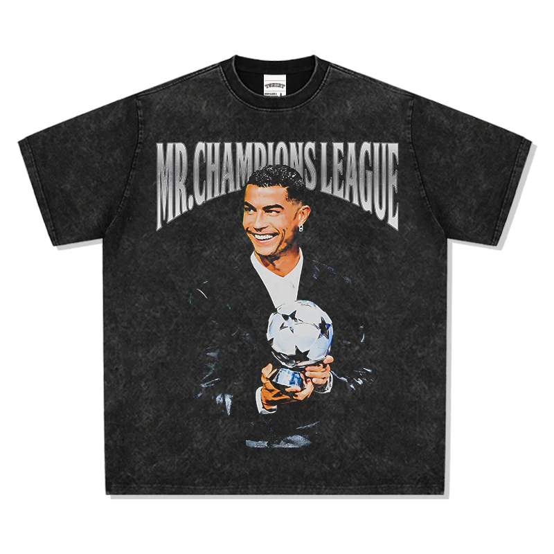 Mr. Champions League By Cristiano Ronaldo Tee - Image 3