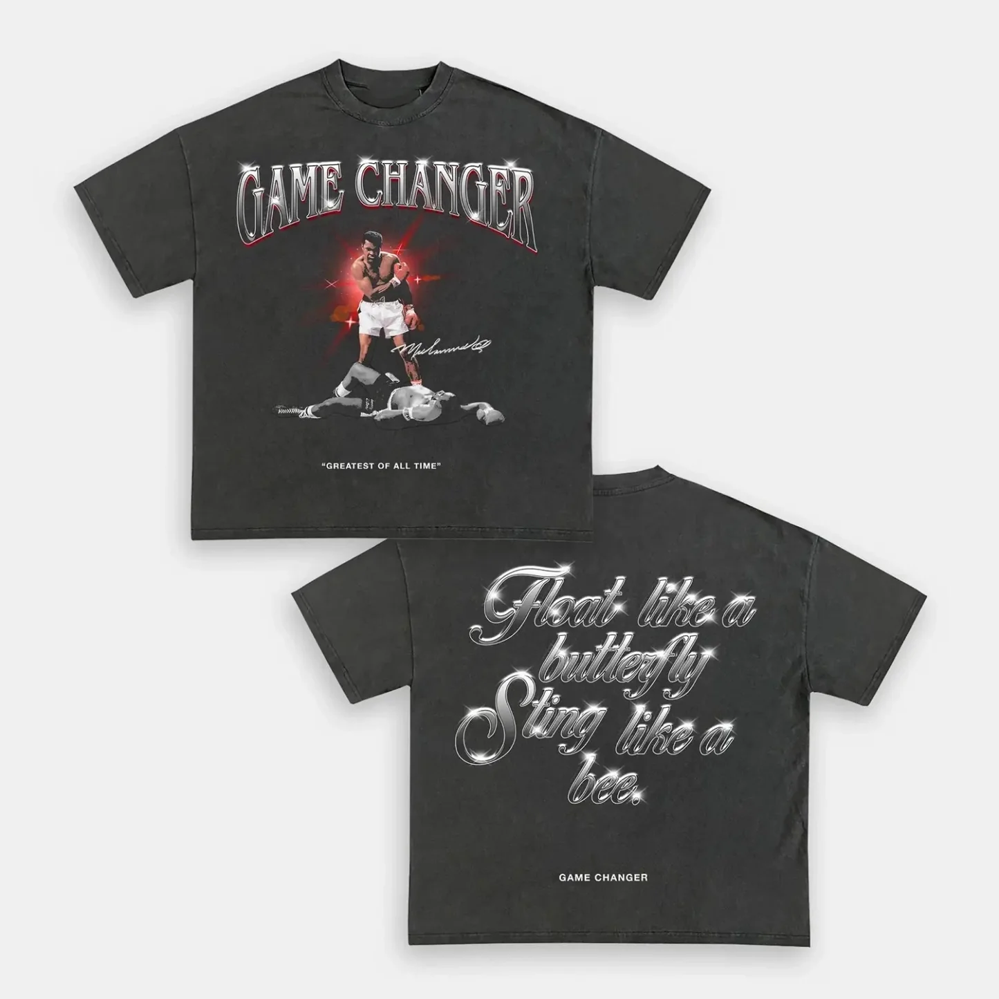 Muhammad Ali Back Design TEE - Image 2
