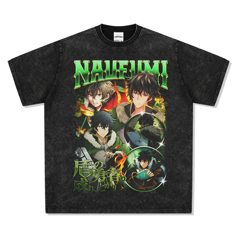 Naofumi Iwatani The Rising of The Shield Hero "Anime" TEE - Image 3