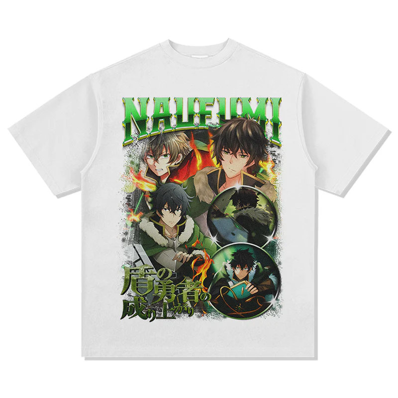 Naofumi Iwatani The Rising of The Shield Hero "Anime" TEE - Image 4
