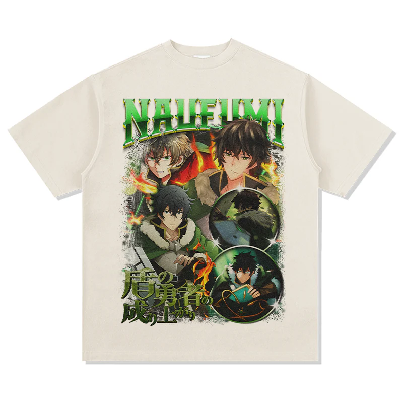 Naofumi Iwatani The Rising of The Shield Hero "Anime" TEE - Image 5