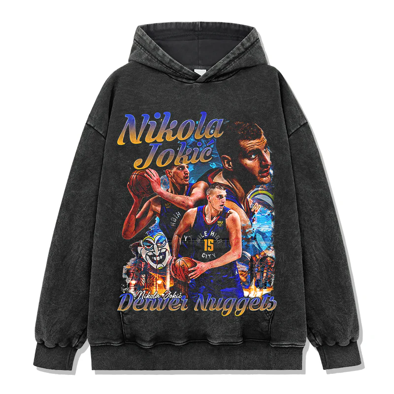 Nikola Jokic HOODIE NBA 2024 - Image 4