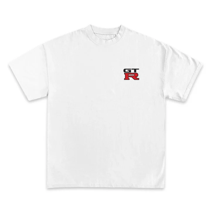 Nissan Skyline GTR JDM Racing Back Design TEE - Image 2