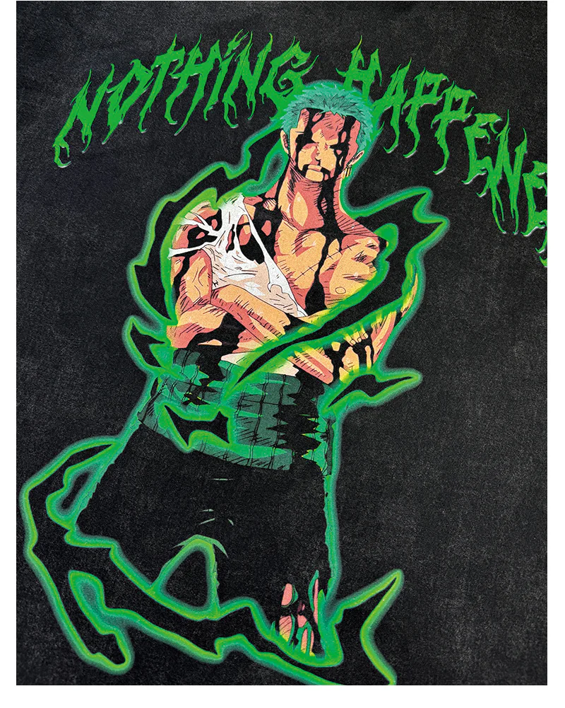 Nothing Happened-Zoro"Anime"TEE - Image 6