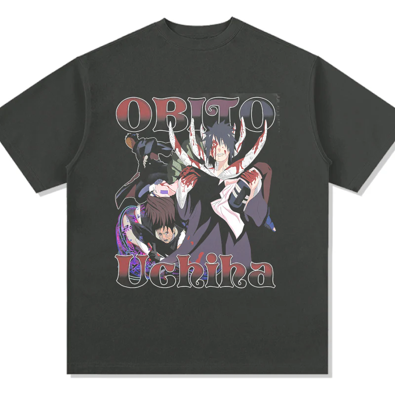 Obito Uchiha Naruto "Anime' TEE - Image 3