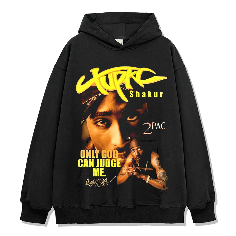 Only God Can Judge Me By Tupac Shakur Signature Hoodie