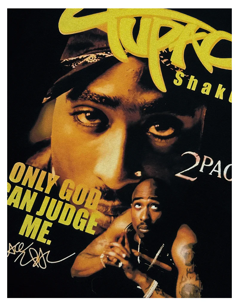 Only God Can Judge Me By Tupac Shakur Signature TEE - Image 6