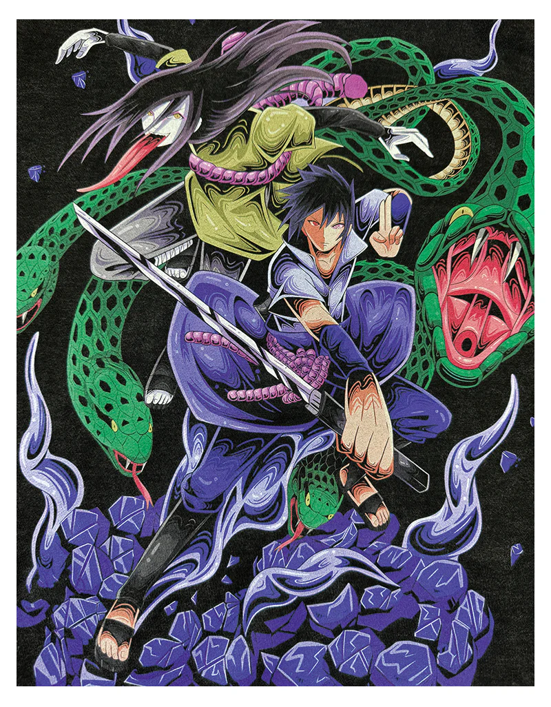 Orochimaru and Sasuke "Anime "TEE - Image 4
