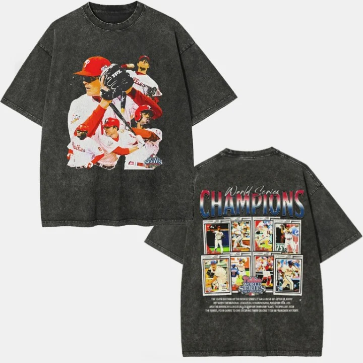 Phillies Back Design TEE - Image 4