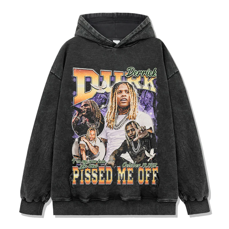 PISSED ME OFF By Lil Durk HOODIE - Image 2