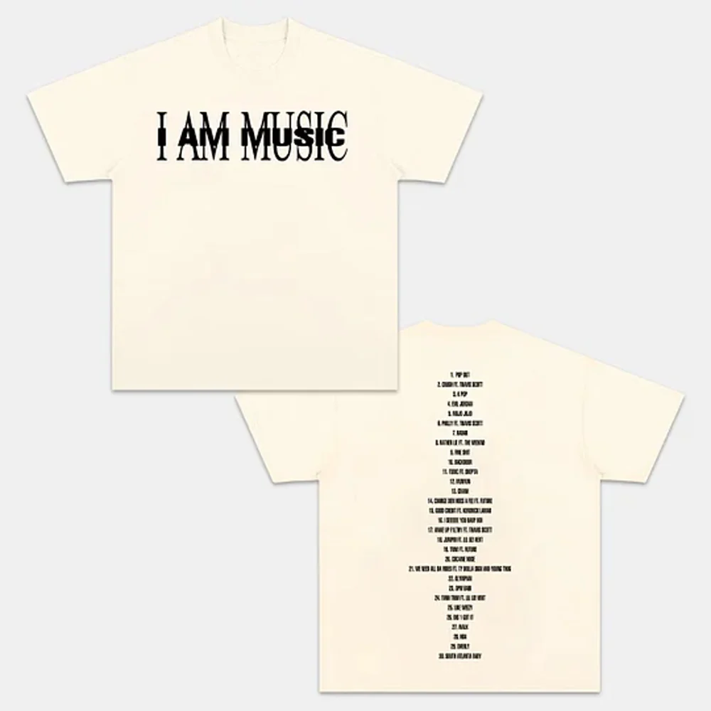 Playboi Carti “I AM MUSIC” Dual-Sided Graphic Tee - Image 3