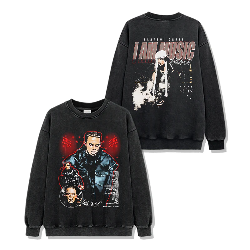 Playboi Carti "I Am Music" Sweatshirt - Image 2