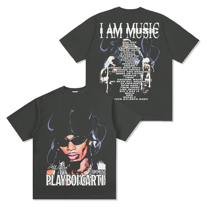 Playboi Carti "I Am Music" Tee - Image 2