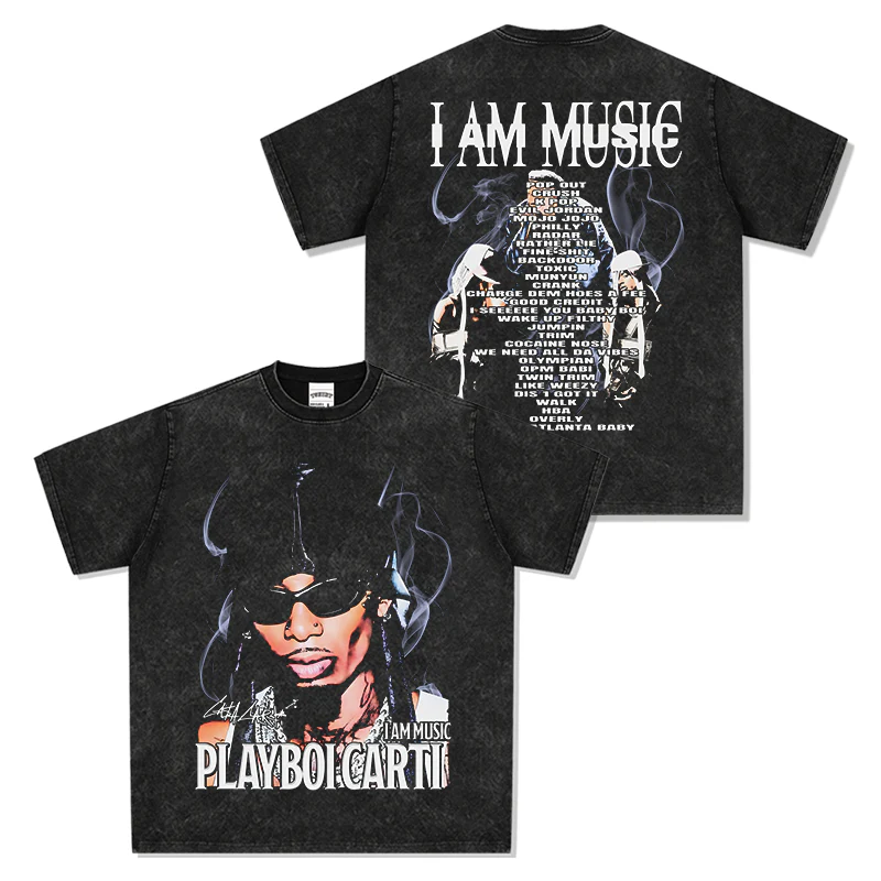 Playboi Carti "I Am Music" Tee - Image 3