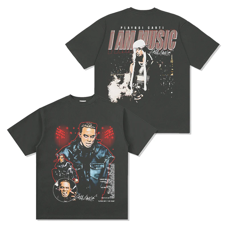 Playboi Carti "I Am Music" Tee - Image 2