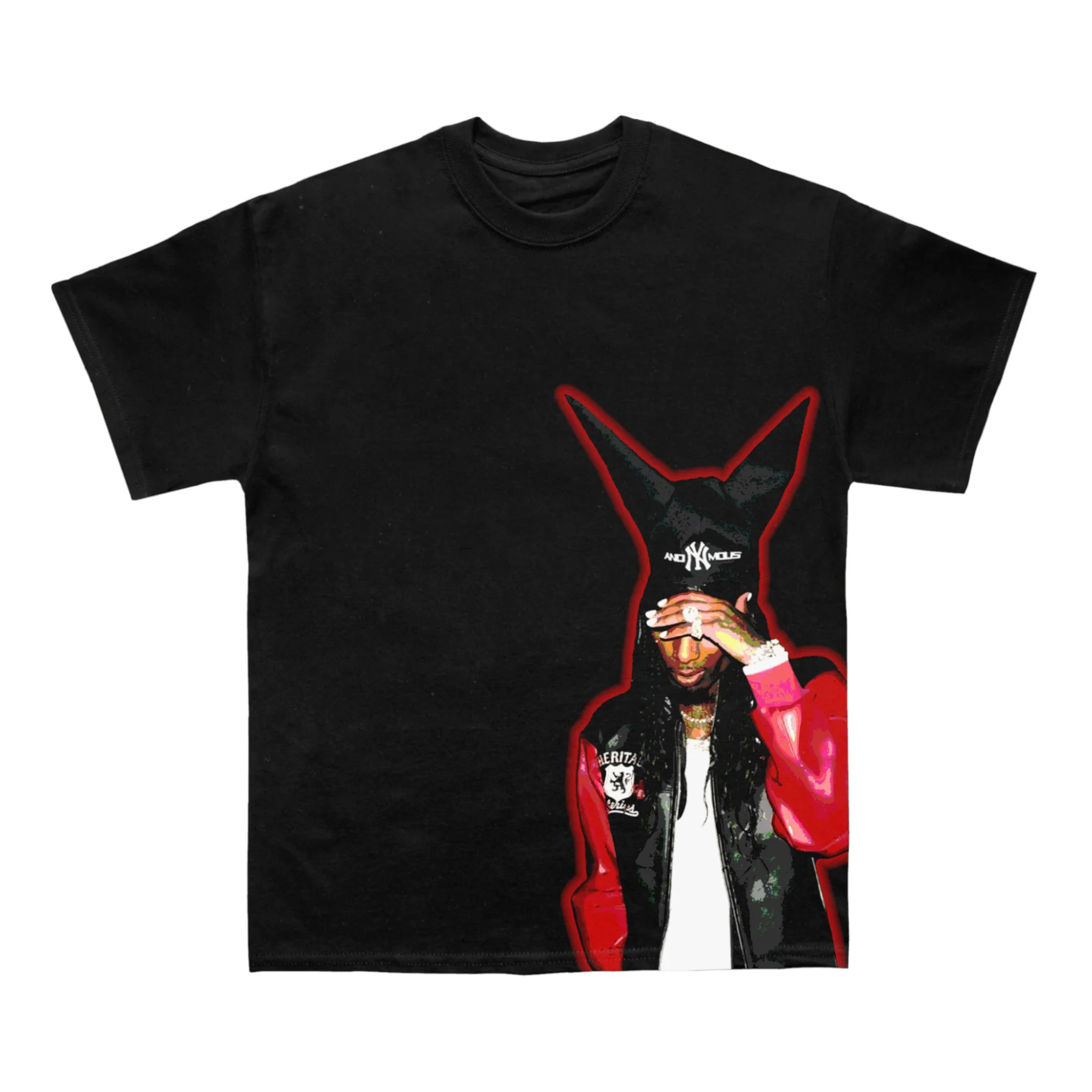 Playboi Carti "Rather Lie" Back Design TEE - Image 2