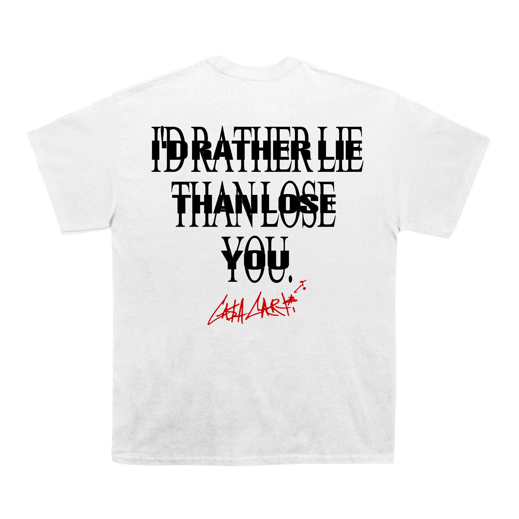 Playboi Carti "Rather Lie" Back Design TEE - Image 3