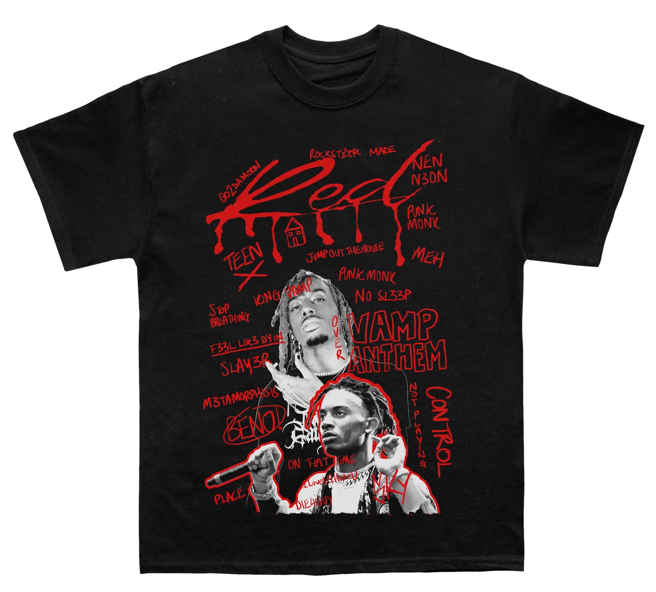 Playboi Carti "WLR Sketchbook" TEE - Image 2