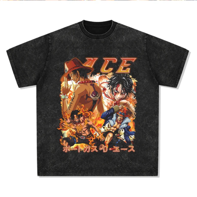 Portgas D Ace One Piece "Anime" TEE - Image 3