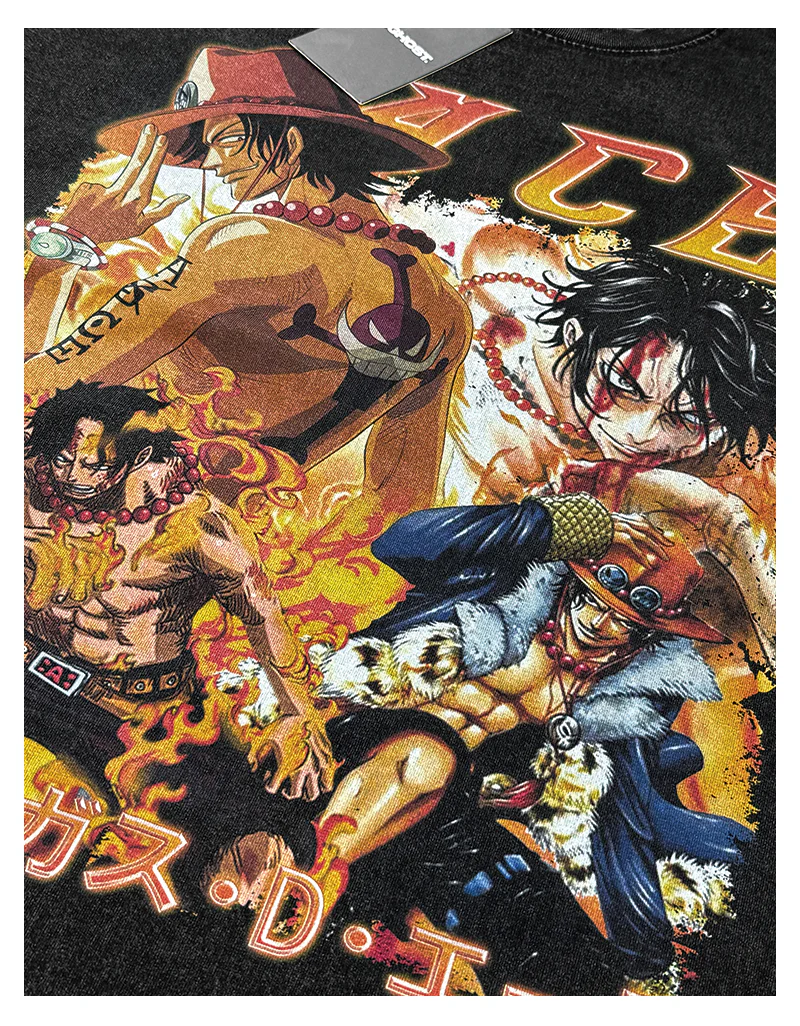 Portgas D Ace One Piece "Anime" TEE - Image 7