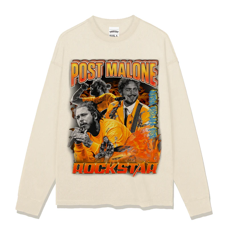 POST MALONE "ROCKSTAR" SWEATSHIRT 2024 - Image 2