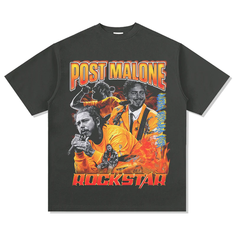 POST MALONE "ROCKSTAR" TEE 2024 - Image 4