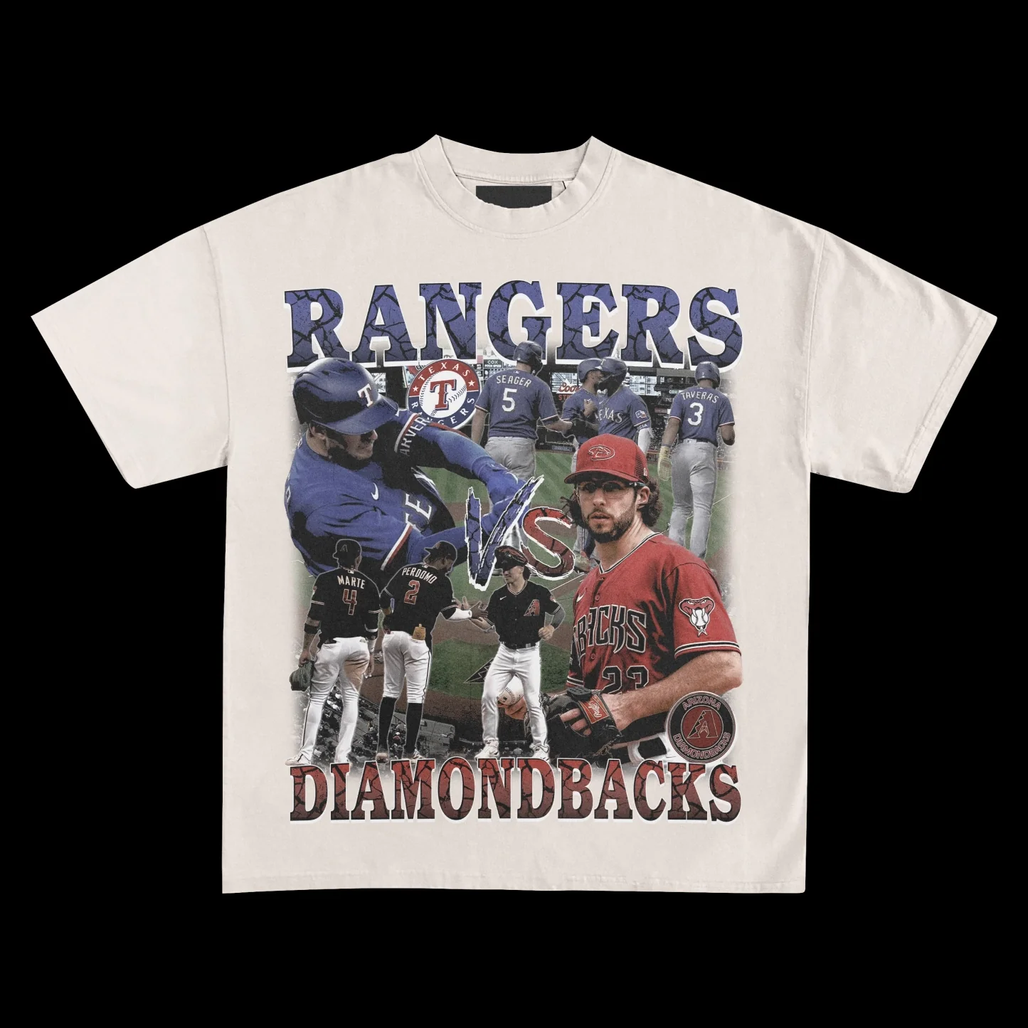 Rangers Vs Diamondbacks TEE - Image 3