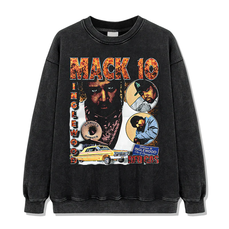 Red Gas By Mack 10 Sweatshirt - Image 2