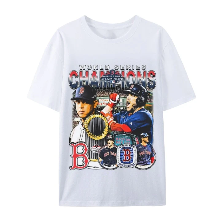 Red Sox Back Design TEE - Image 3