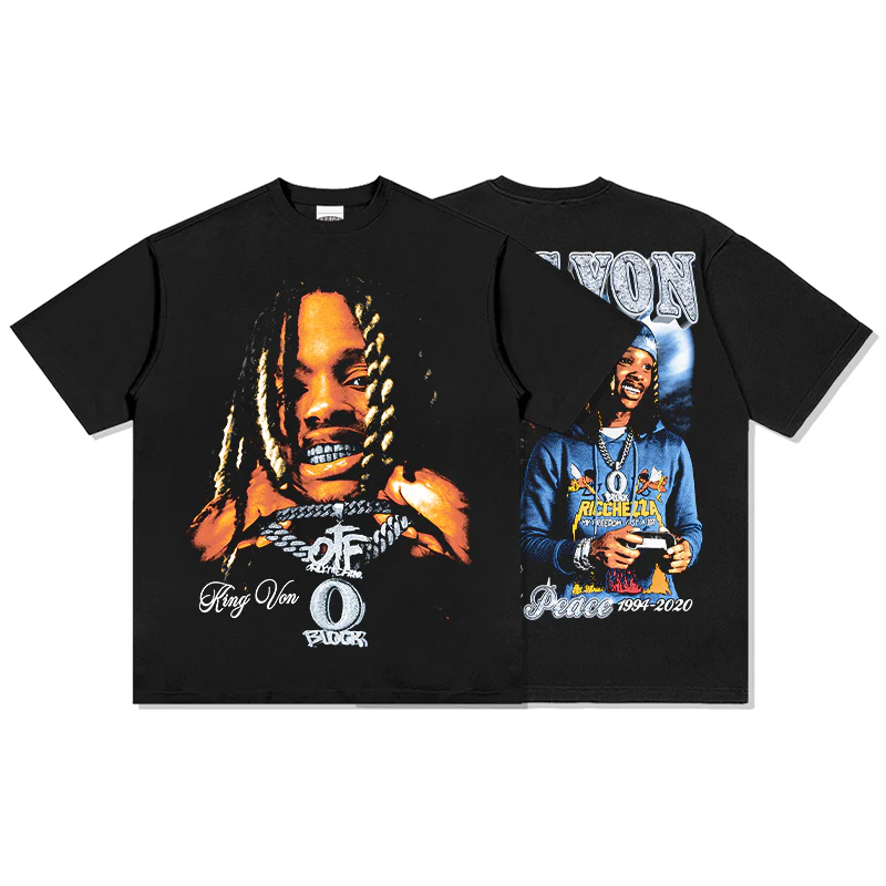 Rest In Peace By king Von TEE - Image 2